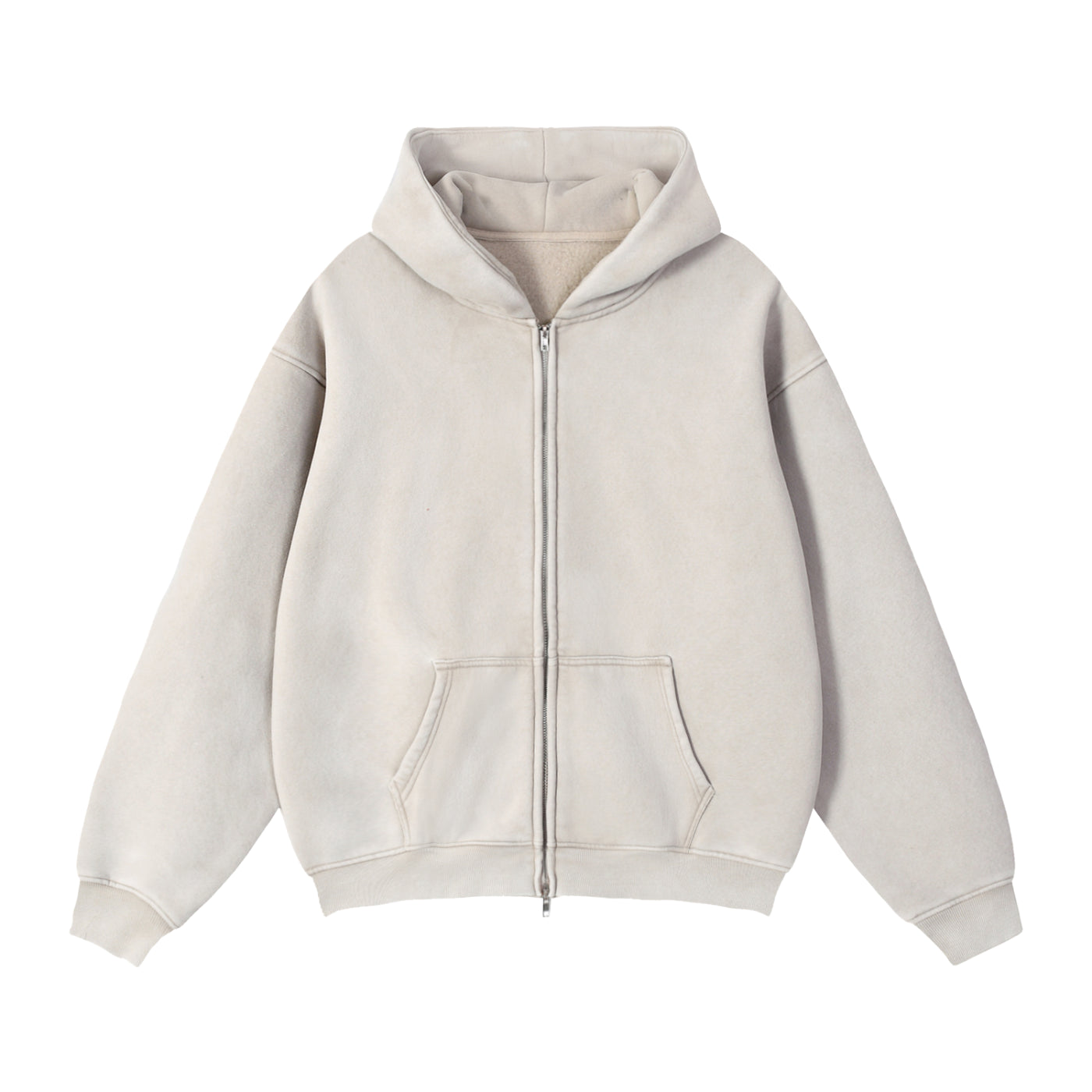 GR8 Zip-Through Boxy Fleece Jacket