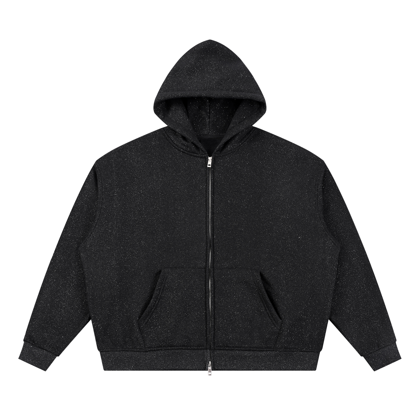 GR8 Unisex Sparkles Full Zip Boxy Hoodie