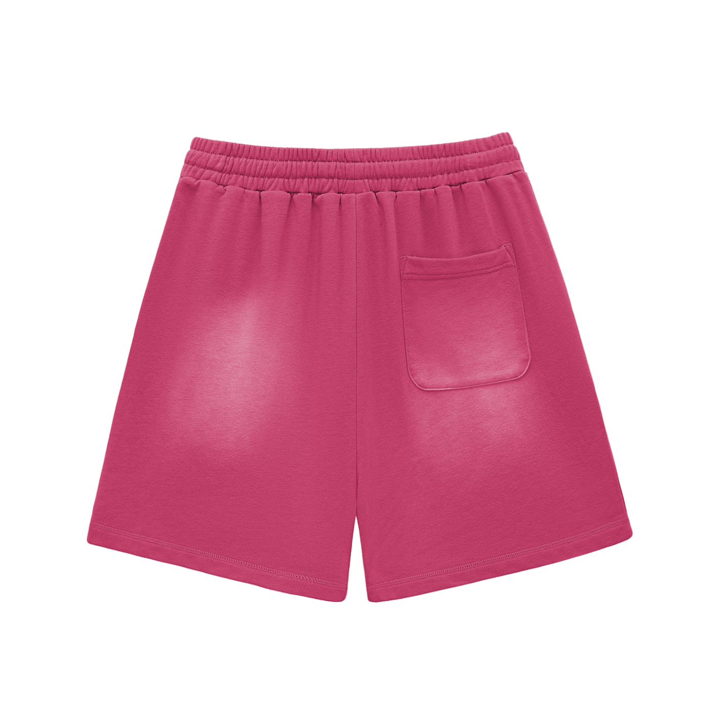GR8 Unisex Sun Fade Raw Edge Cotton Shorts