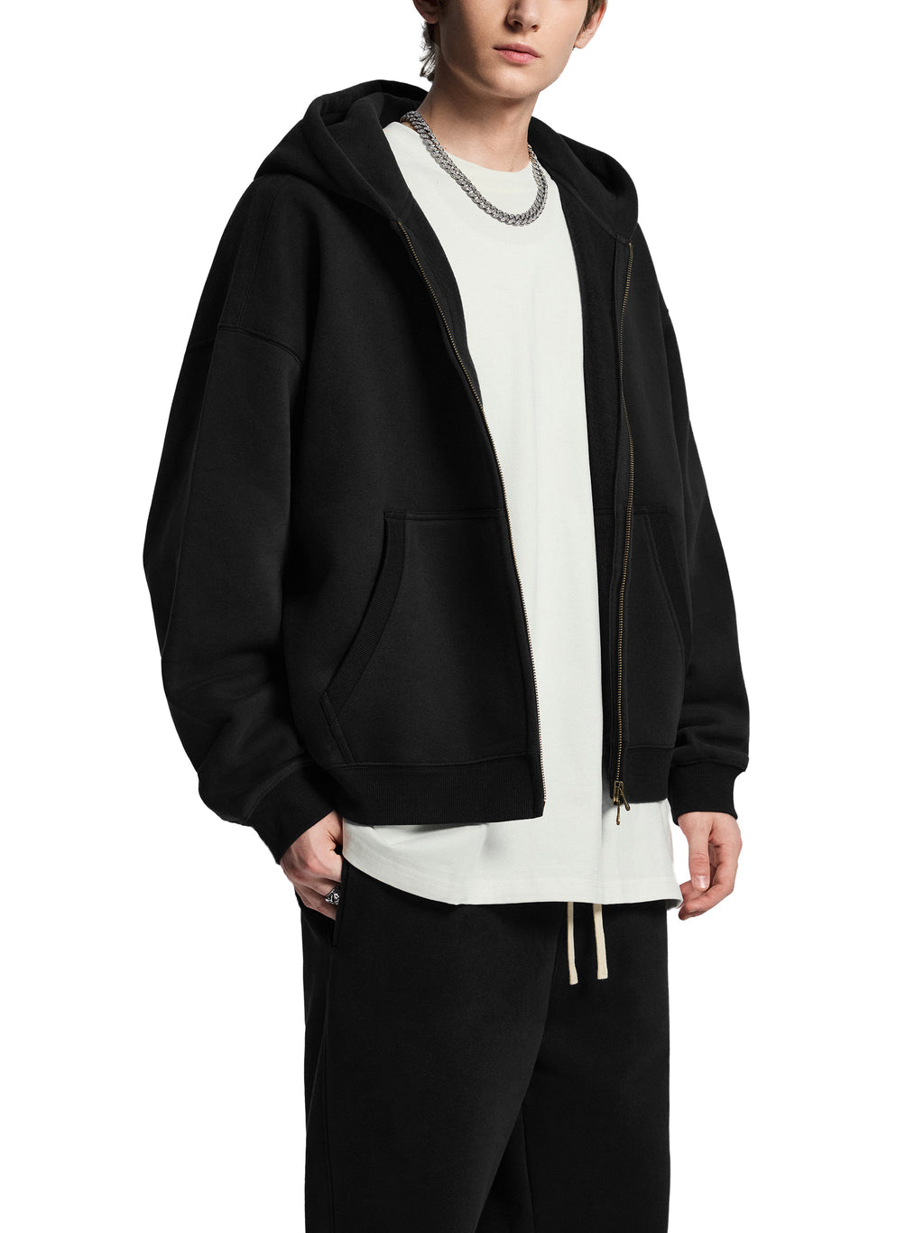 GR8 Essential Oversized Fleece Boxy Jacket