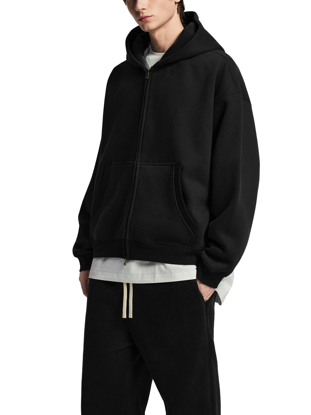 GR8 Essential Oversized Fleece Boxy Jacket