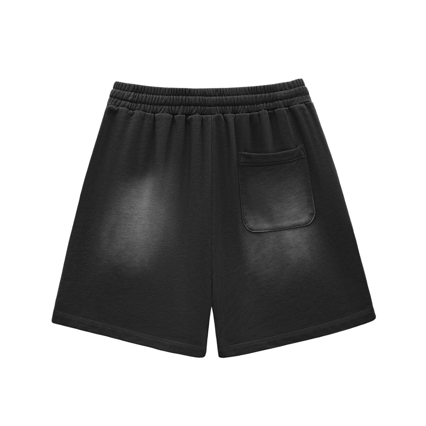 GR8 Unisex Sun Fade Raw Edge Cotton Shorts