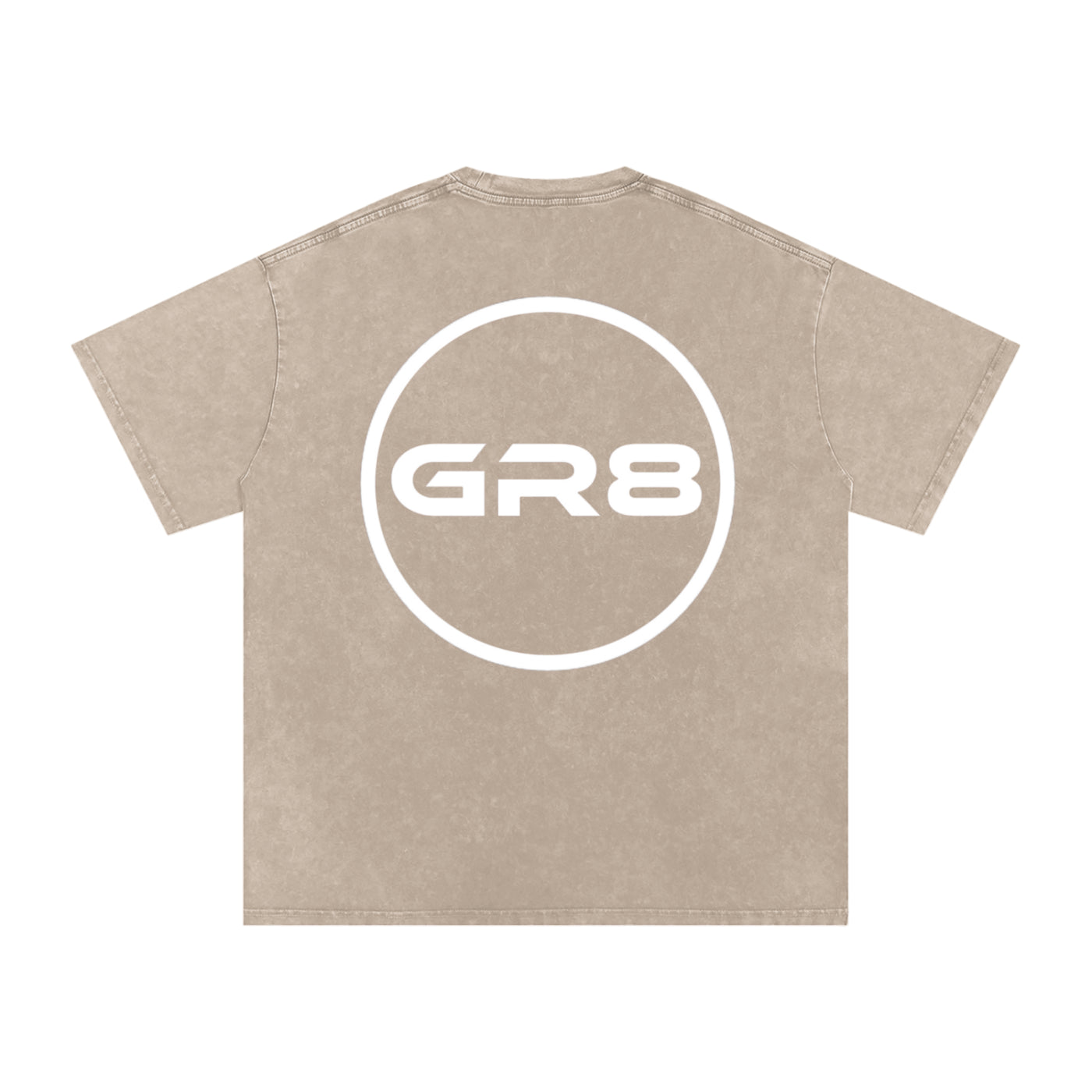 GR8 Snow Washed Oversized Cotton T-Shirt