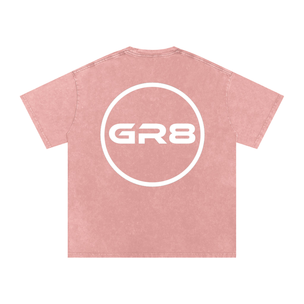 GR8 Snow Washed Oversized Cotton T-Shirt