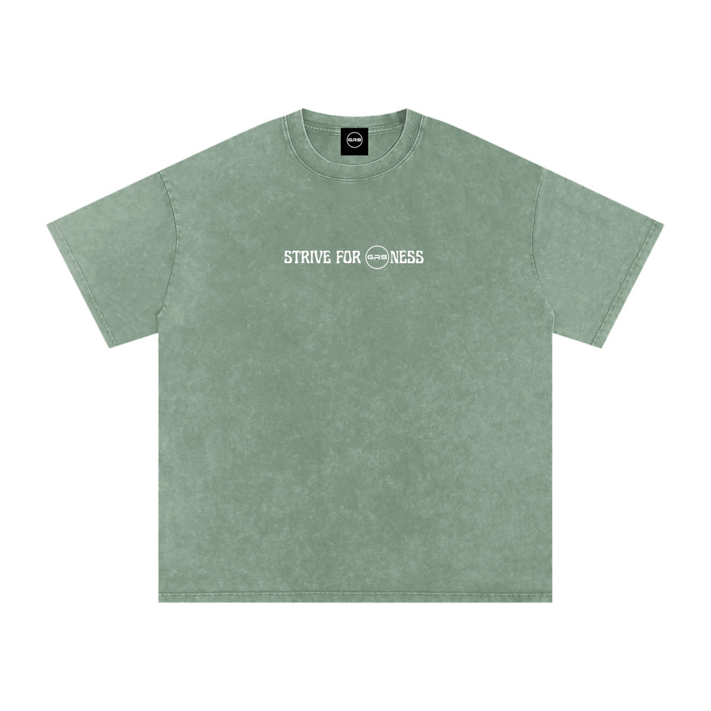 GR8 Snow Washed Oversized Cotton T-Shirt