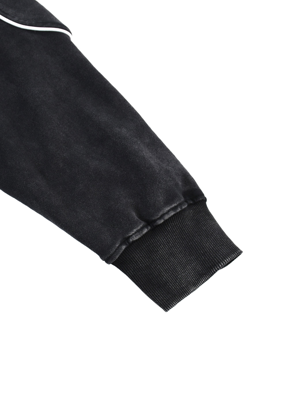 GR8 Mineral Wash Piping Raw Hem Sweatshirt