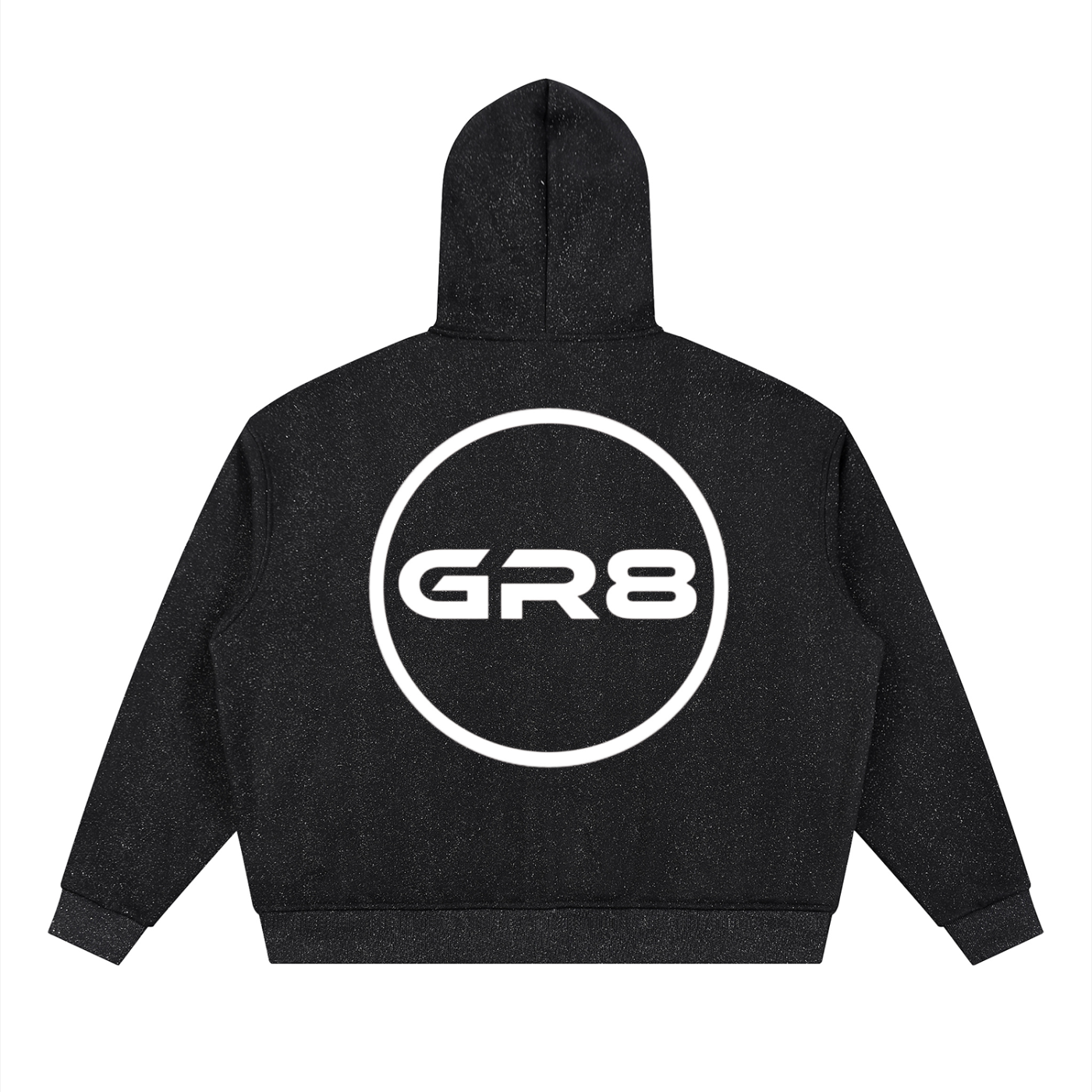 GR8 Unisex Sparkles Full Zip Boxy Hoodie