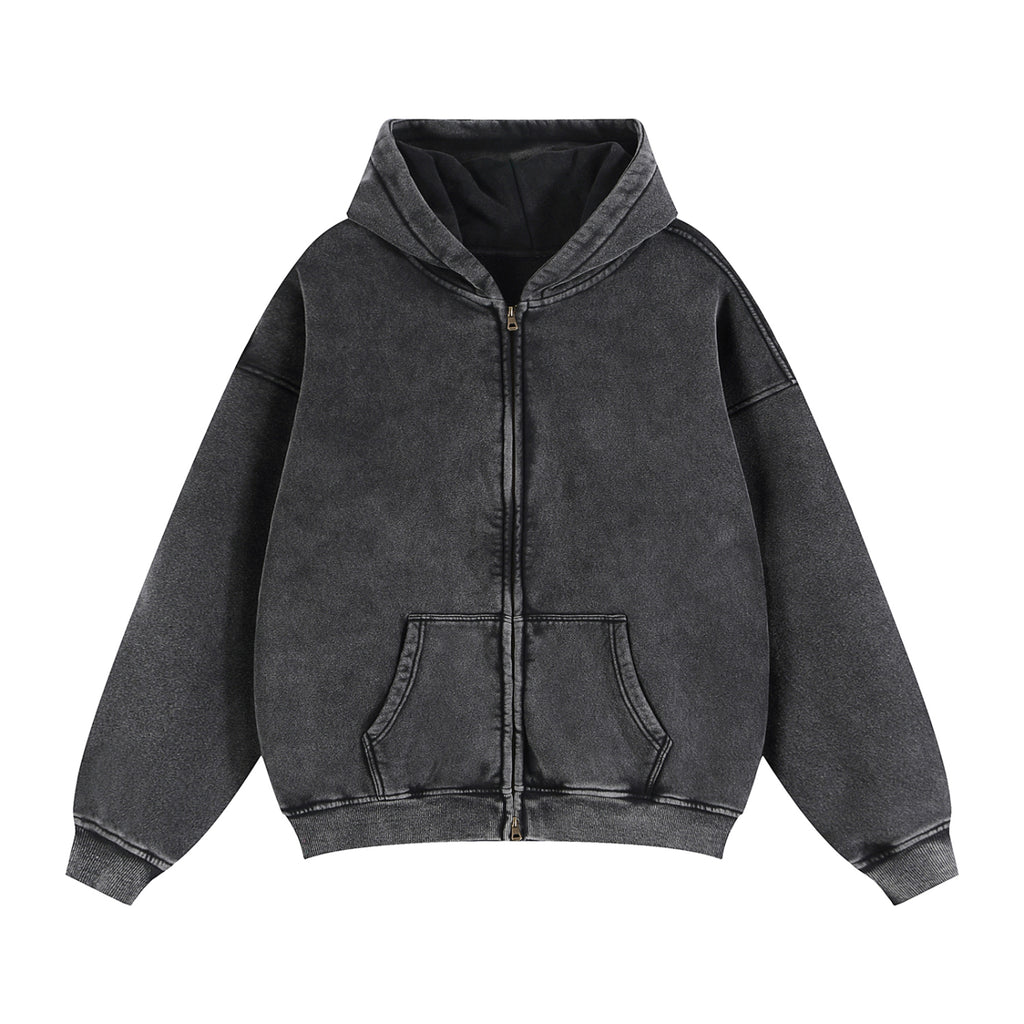 GR8 Zip-Through Boxy Fleece Jacket