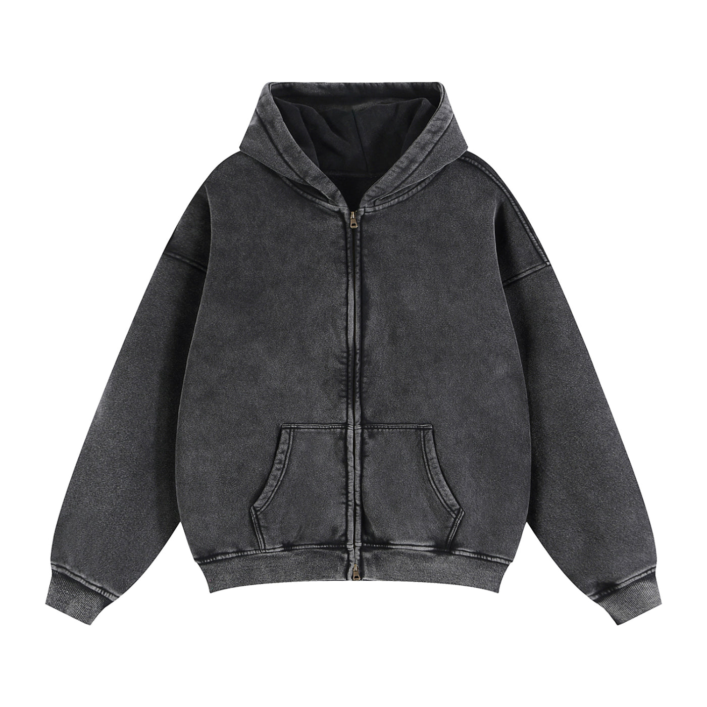 GR8 Zip-Through Boxy Fleece Jacket