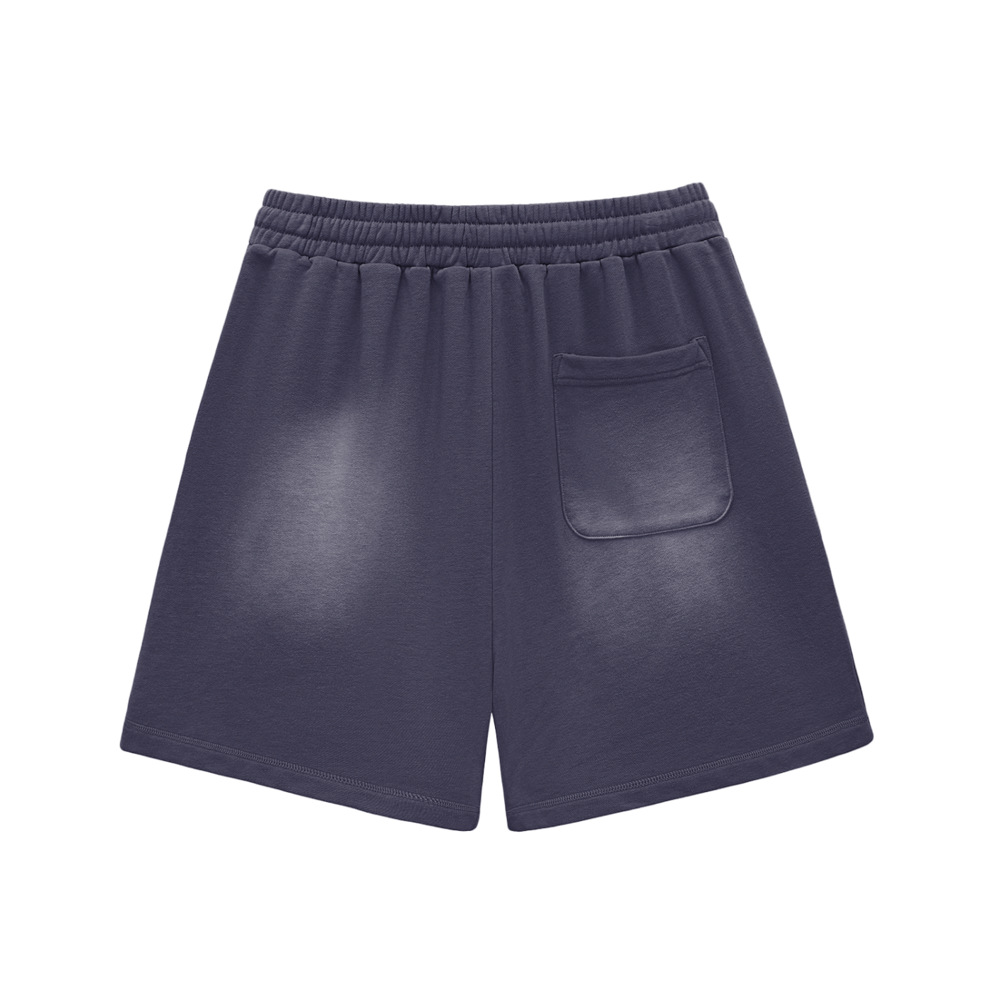 GR8 Unisex Sun Fade Raw Edge Cotton Shorts