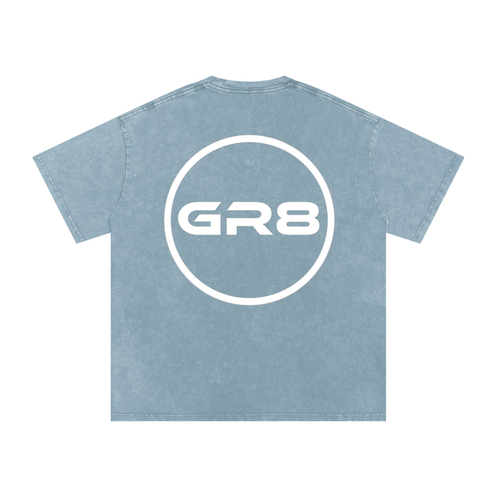 GR8 Snow Washed Oversized Cotton T-Shirt