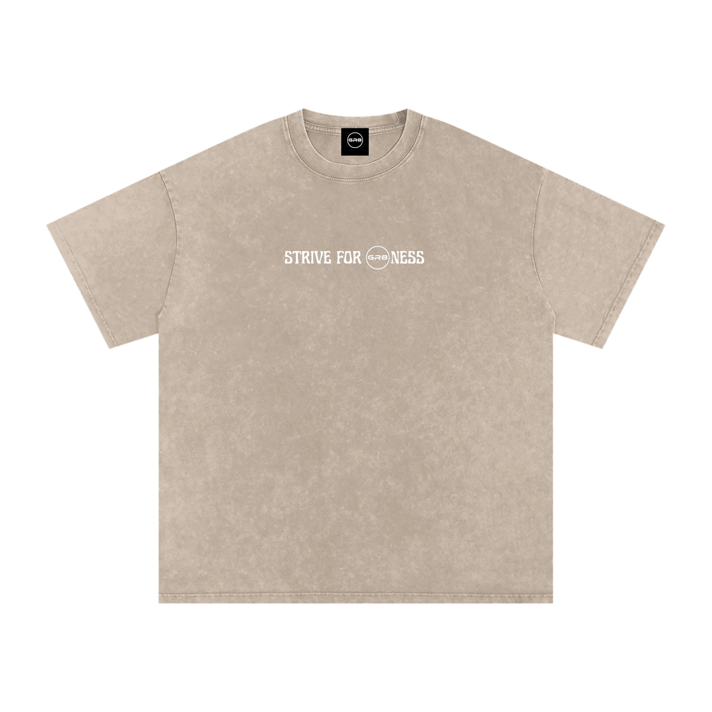 GR8 Snow Washed Oversized Cotton T-Shirt