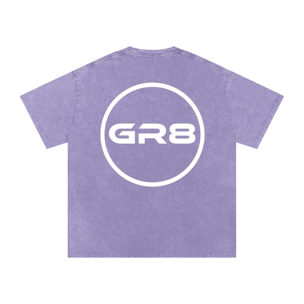 GR8 Snow Washed Oversized Cotton T-Shirt