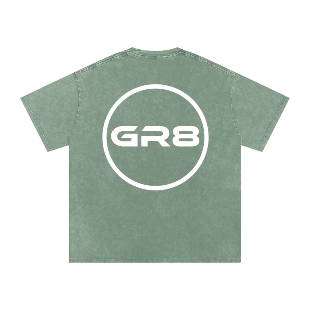 GR8 Snow Washed Oversized Cotton T-Shirt