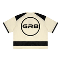 GR8 Unisex Raglan Sleeve Mesh Boxy T-Shirt