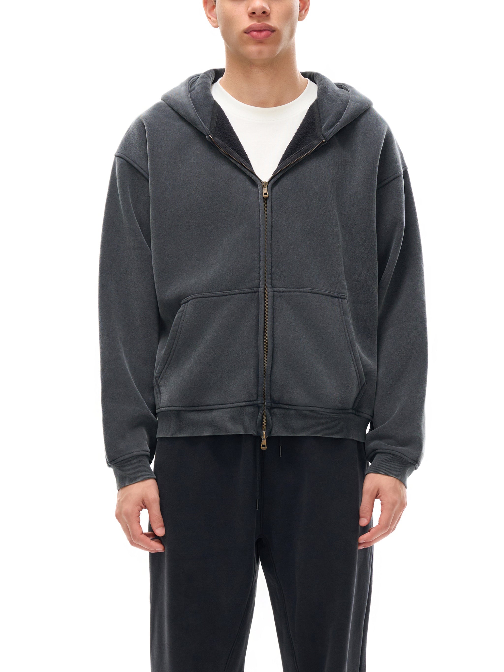 GR8 Zip-Through Boxy Fleece Jacket