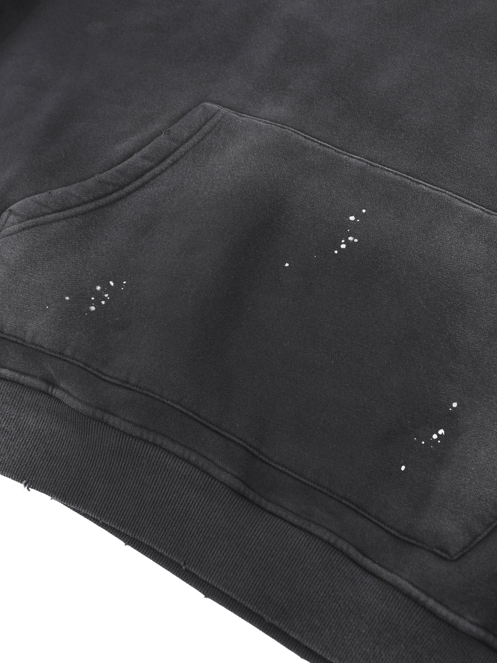 GR8 Unisex Vintage Washed Frayed Fleece Hoodie