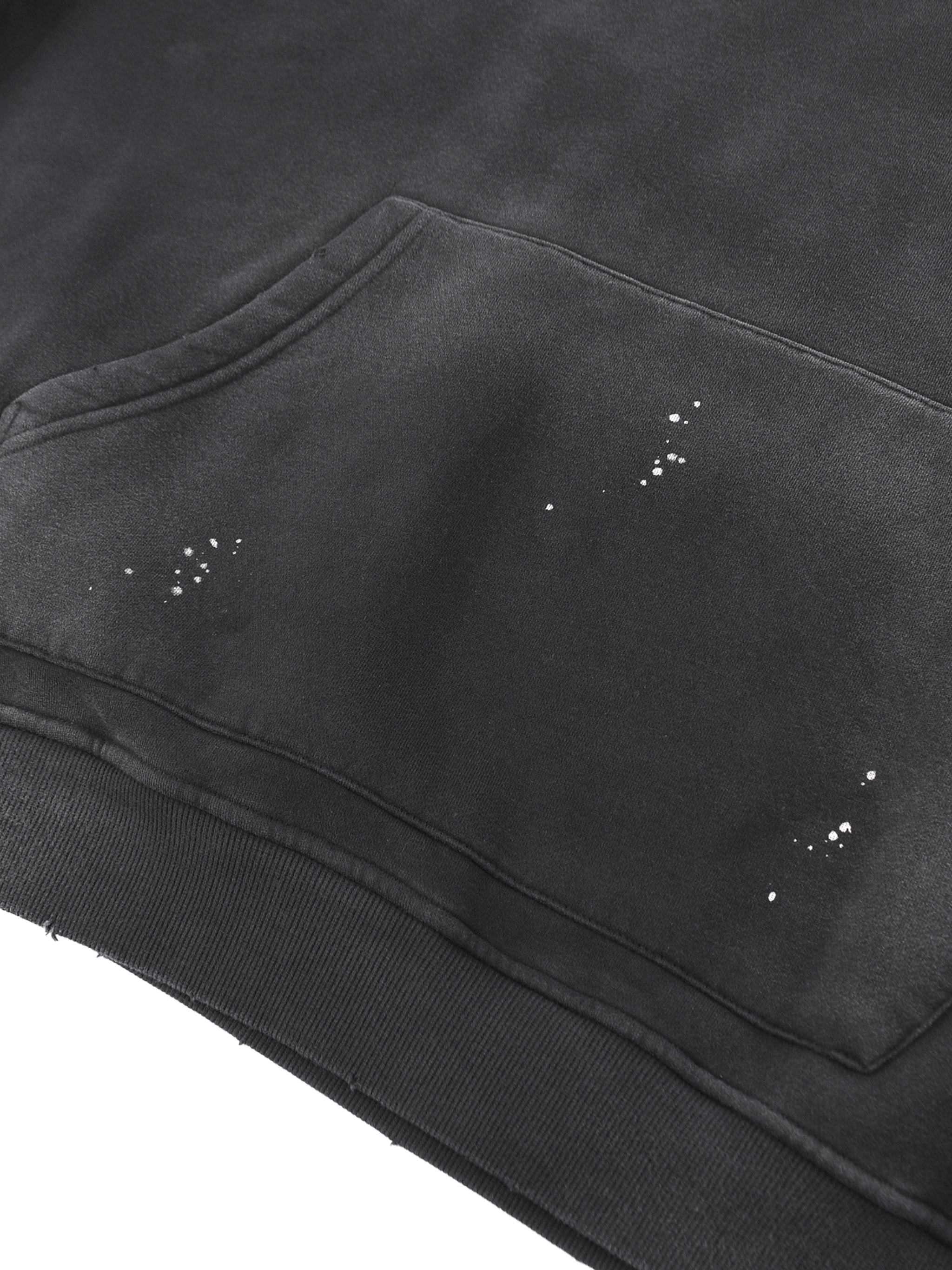 GR8 Unisex Vintage Washed Frayed Fleece Hoodie