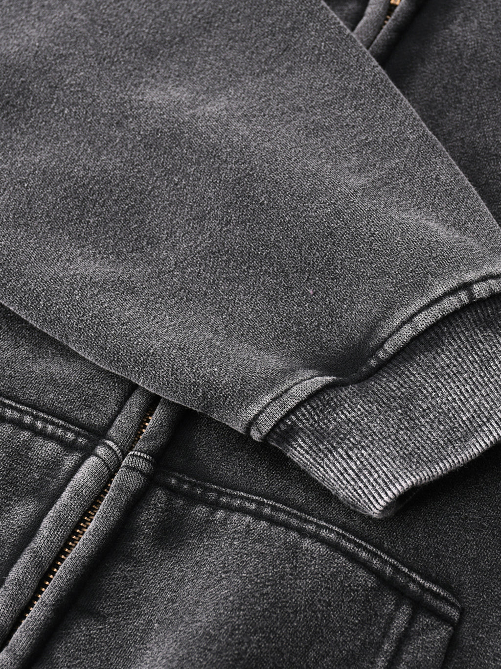 GR8 Zip-Through Boxy Fleece Jacket