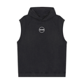 GR8 Mens Snow Washed Sleeveless Hoodie